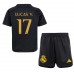 Real Madrid Lucas Vazquez #17 Tredjedraktsett Barn 2023-24 Kortermet (+ Korte bukser)